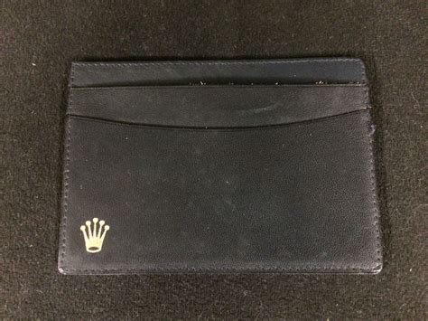 rolex card holder wallet.